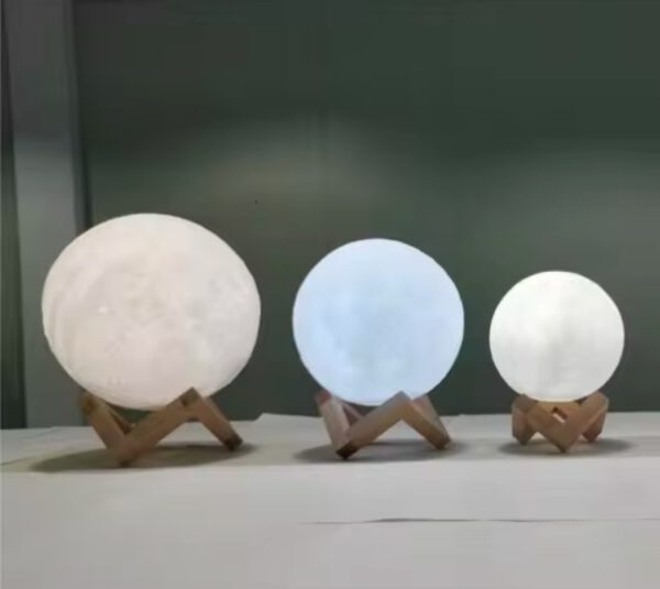 Maanlamp - 16 kleuren - 20cm - Afbeelding 7